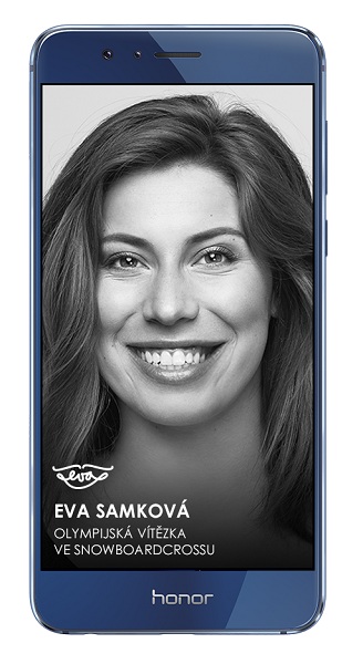 Tvárou nového smartfónu Honor 8 je olympijská víťazka Eva Samková