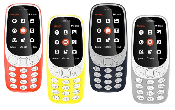 Spoločnosť HMD Global na MWC 2017 uviedla vynovenú verziu legendárneho telefónu Nokia 3310