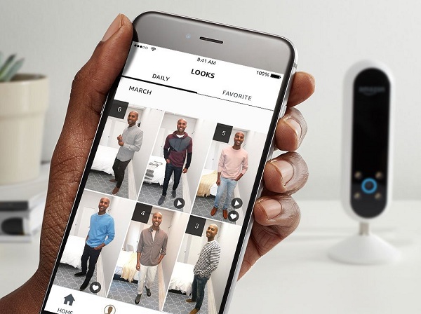 Amazon Echo Look zosníma používateľa, ktorý tak má svoje fotografie a videá uložené v sprievodnej mobilnej aplikácii