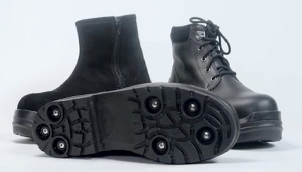 Gripforce sú zimné topánky s unikátnou technológiou vysúvateľných hrotov proti ľadu a snehu
