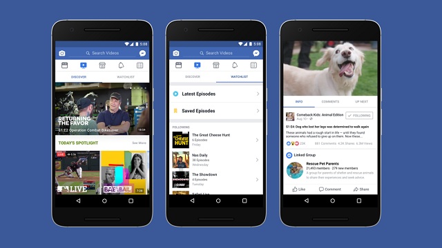 Spoločnosť Facebook spustila novú platformu Watch pre sledovanie pôvodnej video tvorby.