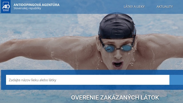 Slovenskí športovci majú web, čo ich chráni pred diskvalifikáciou