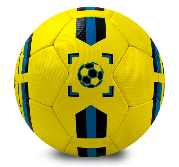 Inteligentná futbalová lopta DribbleUp neobsahuje žiadnu elektroniku, no na jej povrchu sa nachádzajú značky, ktoré umožňujú sledovanie lopty prostredníctvom bezplatnej mobilnej aplikácie pre iOS a Android. 