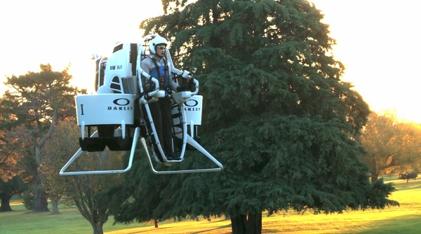 Prototyp Golf Pack Jetpack sa dokáže vzniesť do výšky viac ako 900 metrov