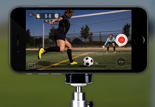 Z nakrúteného videa dokáže aplikácia pre senzor Zepp Play Soccer vytiahnuť najzaujímavejšie momenty z hry nositeľa