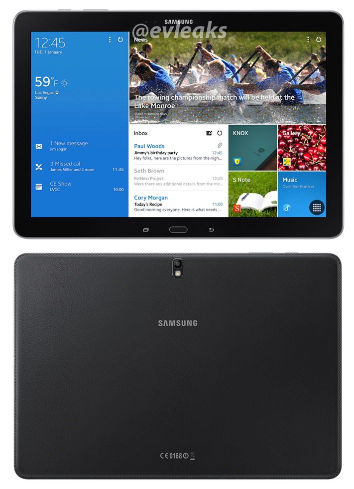 Samsung Galaxy TabPro 12,2 je najväčší z trojice noviniek