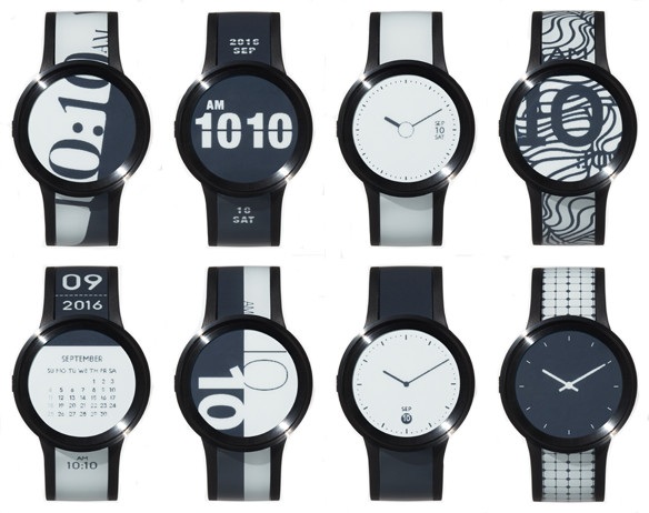 Sony FES Watch U prostredníctvom e-ink zobrazujú rôzne vzory aj na remienku hodiniek