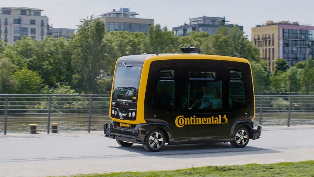 Autonómne vozidlo Continental CUbE bude vystavené aj na nadchádzajúcom autosalóne vo Frankfurte.