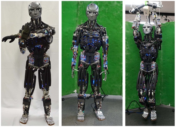 Tím japonských vývojárov z univerzity v Tokiu zostrojil humanoidného robota s názvom Kengoro, ktorého anatómia je podobná ľudskému telu.